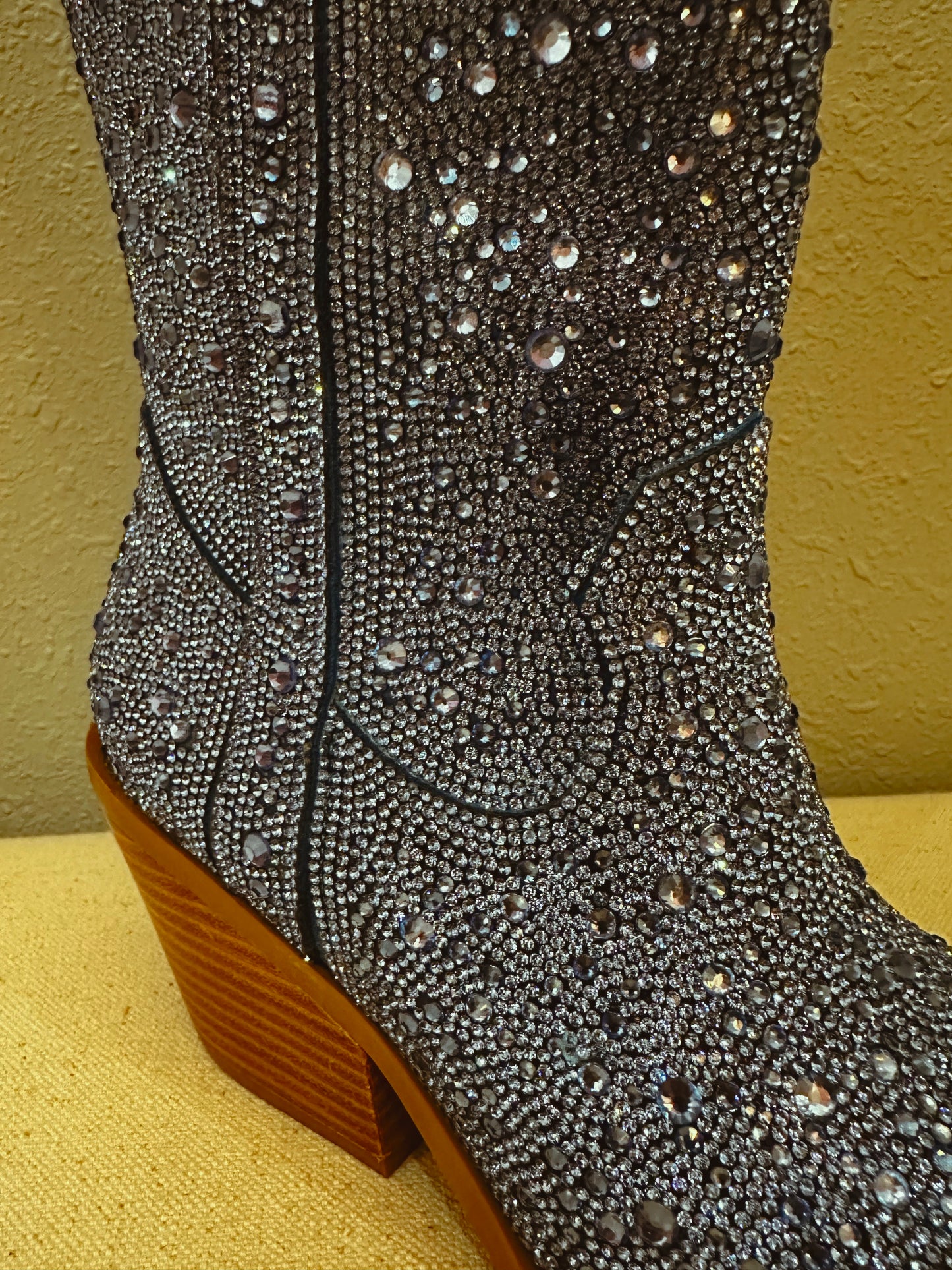 Glitzy Rhinestone Boots